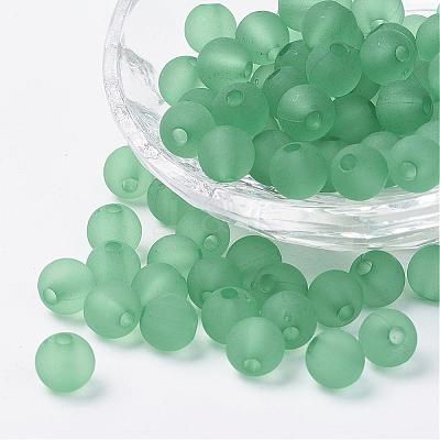 Transparent Acrylic Beads PL704-C14-1