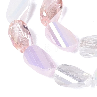 Electroplate Mixed Styles Glass Beads Strands EGLA-N022-10B-A01-1