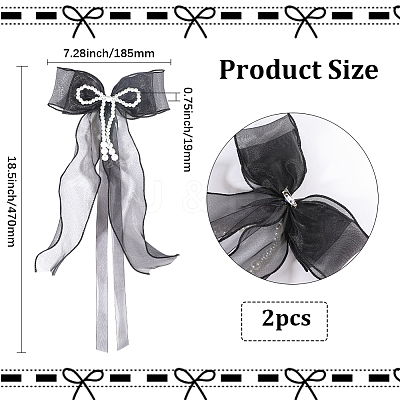 Bowknot Lace Brooches for Clothes JEWB-WH20014-06D-1
