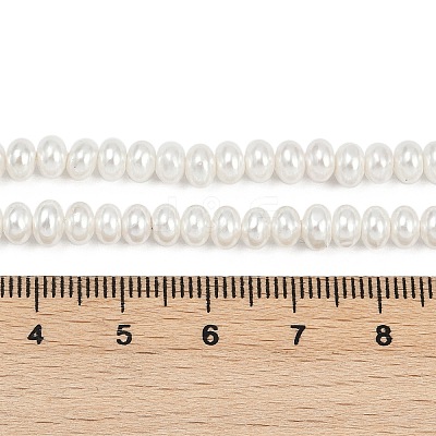 Electroplated Shell Pearl Beads Strands BSHE-Z009-11-1