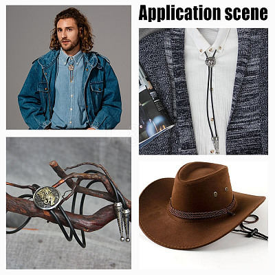 DIY Poirot Tie Accessories Kits DIY-NB0013-40-1