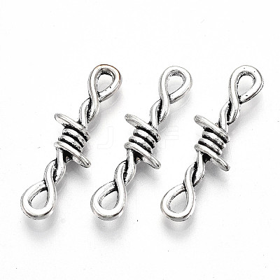 Tibetan Style Alloy Links/Connector X-TIBE-S323-097AS-RS-1