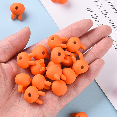Acrylic Beads OACR-S039-02-84-1