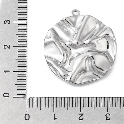 Anti-Tarnish 304 Stainless Steel Pendants STAS-D192-02P-1