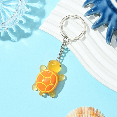 Tortoise Resin Keychain KEYC-YW00149-03-1