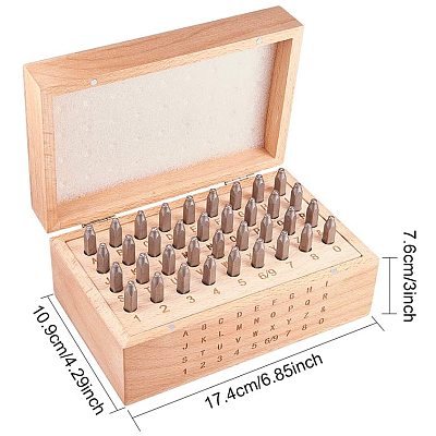 Iron Seal Stamps AJEW-PH0016-41-1