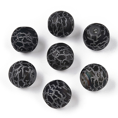 Electroplate Glass Beads EGLA-S178-03A-1