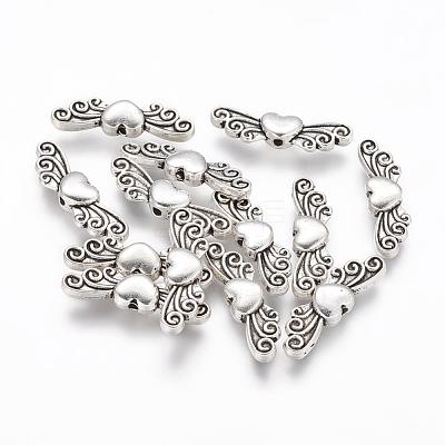 Tibetan Style Alloy Beads TIBEB-6533-AS-LF-1