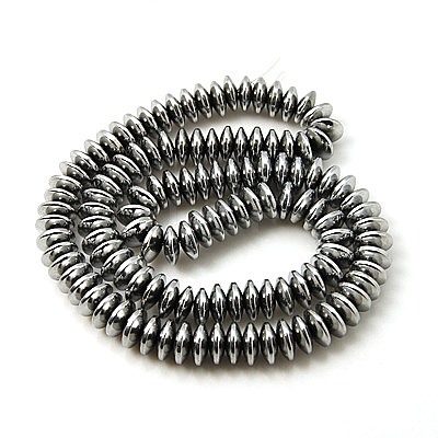 Non-magnetic Synthetic Hematite Beads Strands G-E165-2C-1