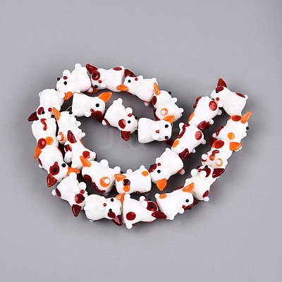 Handmade Lampwork Beads LAMP-Q039-17-1