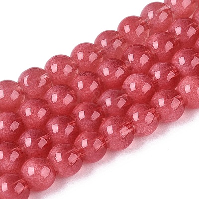 Acrylic Imitation Cat Eye Beads Strands OACR-Q197-01A-12-1