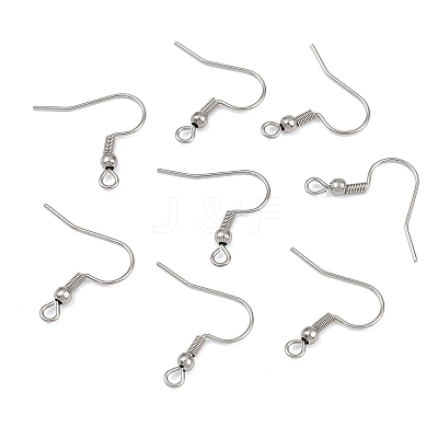 Tarnish Resistant 304 Stainless Steel Earring Hooks STAS-R044-1