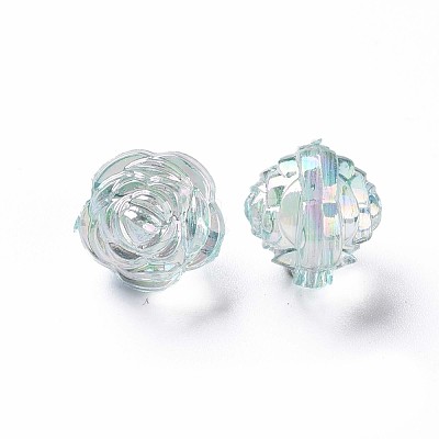 Transparent Acrylic Beads TACR-S154-33C-754-1