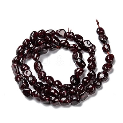Natural Garnet Beads Strands G-G018-22-1