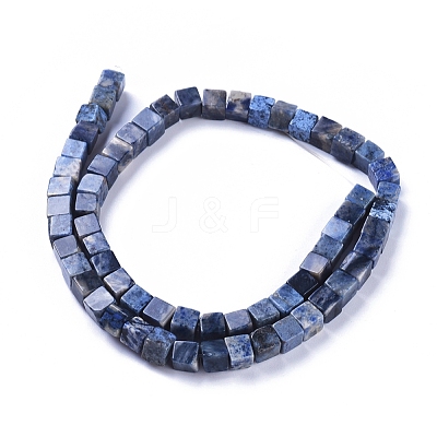 Natural Dumortierite Quartz Beads Strands G-D0020-04A-1