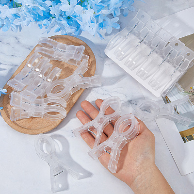 20Pcs ABS Plastic Clothes Drying Clip AJEW-WH0410-190A-1