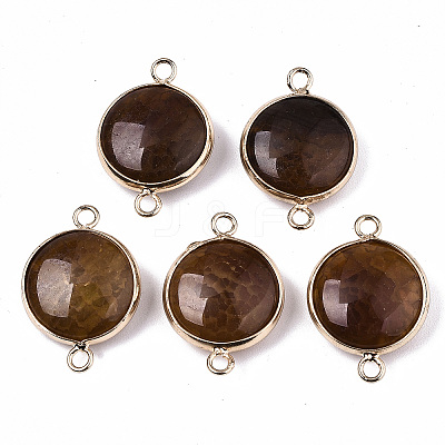 Natural Agate Links Connectors LS-G-N326-85D-1