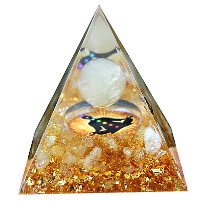 Orgonite Pyramid Resin Energy Generators PW-WG60468-01-1