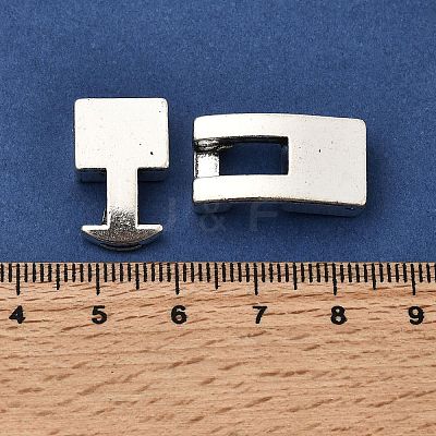 Tibetan Style Snap Lock Clasps LS-LF11313Y-NF-1
