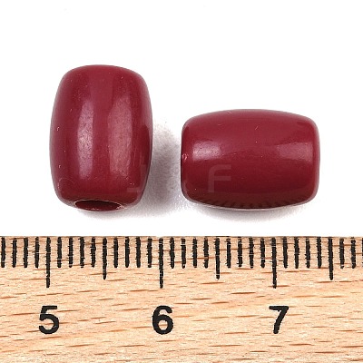 Opaque Acrylic European Beads AC-CBA1794-03C-1
