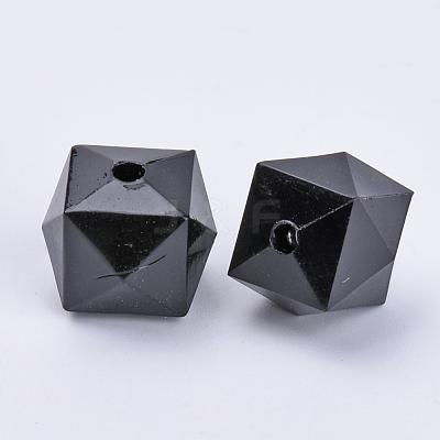 Transparent Acrylic Beads TACR-Q259-14mm-V72-1