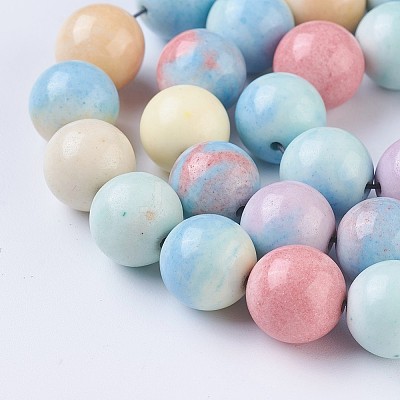 Natural Gemstone Imitation Rainbow Alashan Agate Strands G-O183-05A-1-1