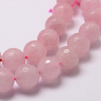 Natural Rose Quartz Beads Strands X-G-D840-20-12mm-1