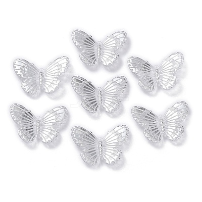 Transparent Acrylic Pendants TACR-A004-05B-01-1