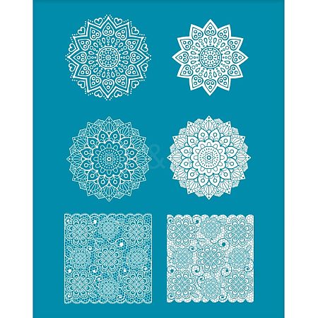 Silk Screen Printing Stencil DIY-WH0341-099-1