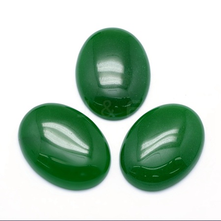 Natural Malaysia Jade Cabochons X-G-P393-I19-1