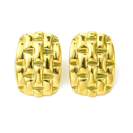 304 Stainless Steel Stud Earrings for Women EJEW-D111-01E-G-1