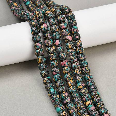 Natural Agate Beads Strands G-U030-D01-8mm-1