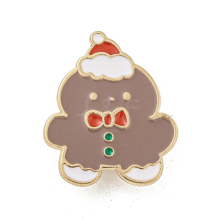 Christmas Theme Cartoon Alloy Brooches JEWB-A025-01D-1