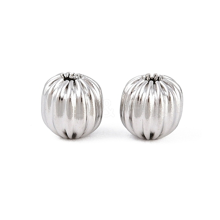 304 Stainless Steel Beads STAS-F339-10A-02-1