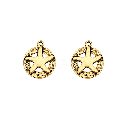 Alloy Pendants PALLOY-WH0085-55A-1