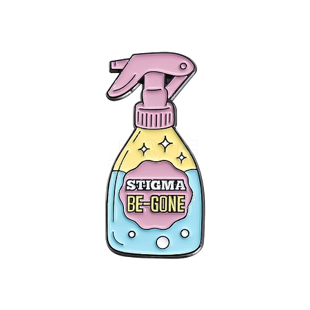 Funny Spray Bottle Enamel Pins PW-WGCB9E2-06-1