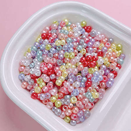 Opaque Acrylic Beads OACR-CJC0001-28I-1