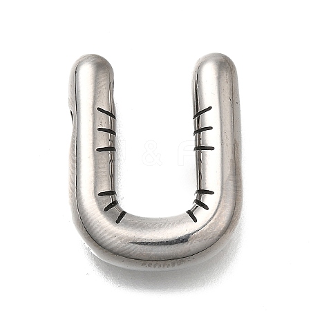 304 Stainless Steel Pendants STAS-S166-01P-21-1