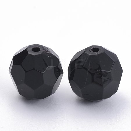 Opaque Acrylic Beads SACR-S300-05C-02-1