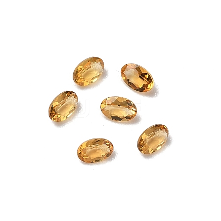 Faceted Natural Yellow Quartz Cabochons G-I295-05C-16A-07-1