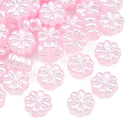Imitation Pearl Acrylic Beads AC-CBAAA05-11A-1