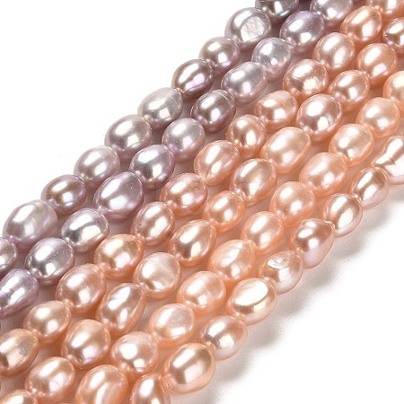 Natural Cultured Freshwater Pearl Beads Strands PEAR-E016-069-1