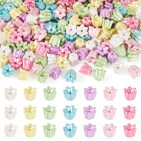 200Pcs Opaque Acrylic Imitation Pearl Beads OACR-TA0003-81-1