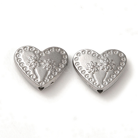 Tarnish Resistant 304 Stainless Steel Beads STAS-K285-12P-1