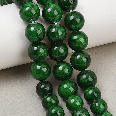 Natural Mashan Jade Graduated Beads Strands GG-CBA2AE1-A08-A-1