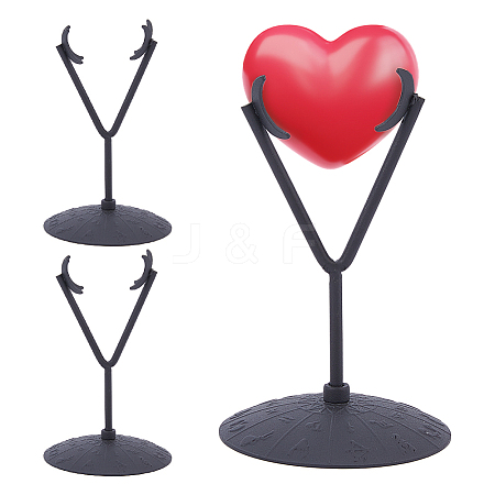 Alloy Crystal Ball Crafts Holder ODIS-WH0030-260EB-1