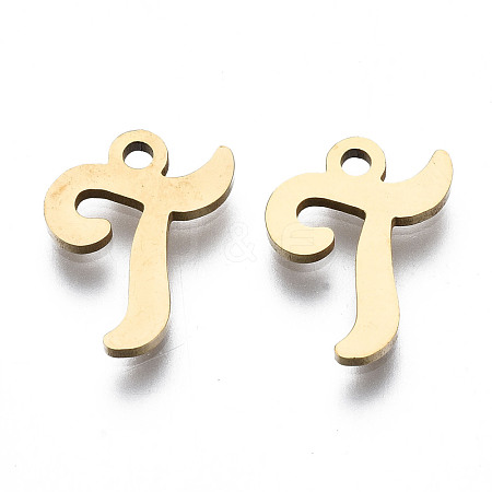 201 Stainless Steel Charms STAS-T044-217G-T-1