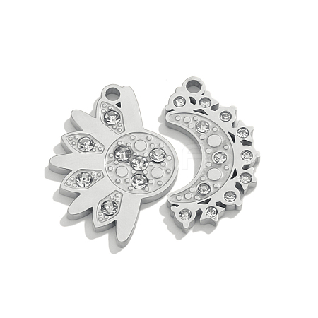 Valentine's Day 304 Stainless Steel Pendants STAS-H235-05P-1