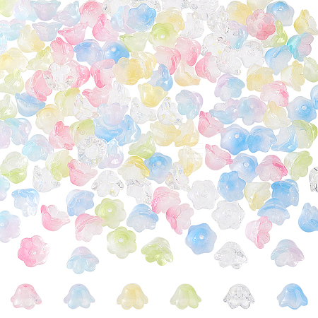 6 Colors Handmade Lampwork Beads LAMP-AN0001-01-1