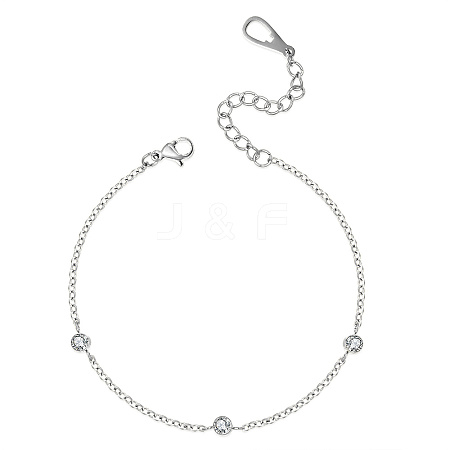 Elegant Minimalist Stainless Steel Link Bracelets LH5681-2-1